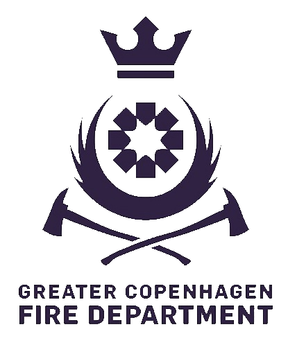 Logotyp för Greater Copenhagen Fire Department